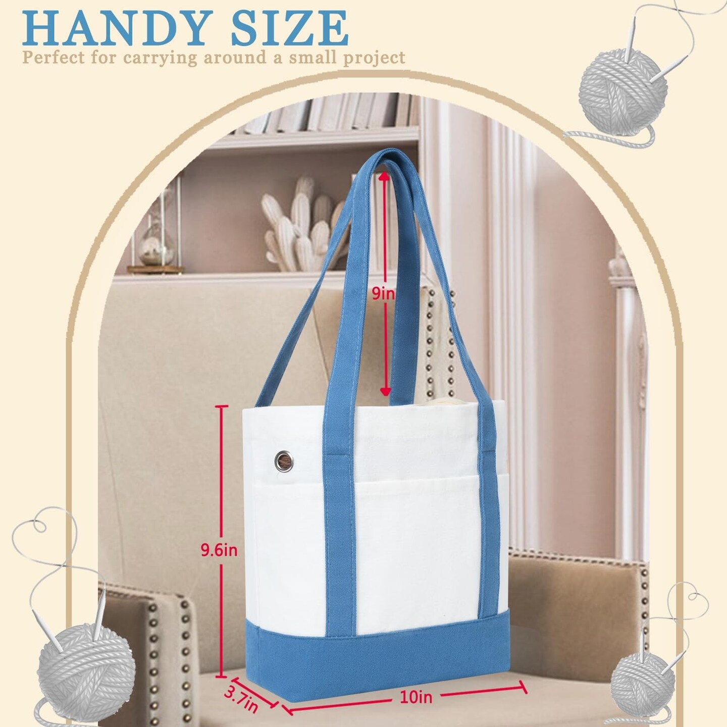 Yarn Storage Organizer Holder for Crocheting
