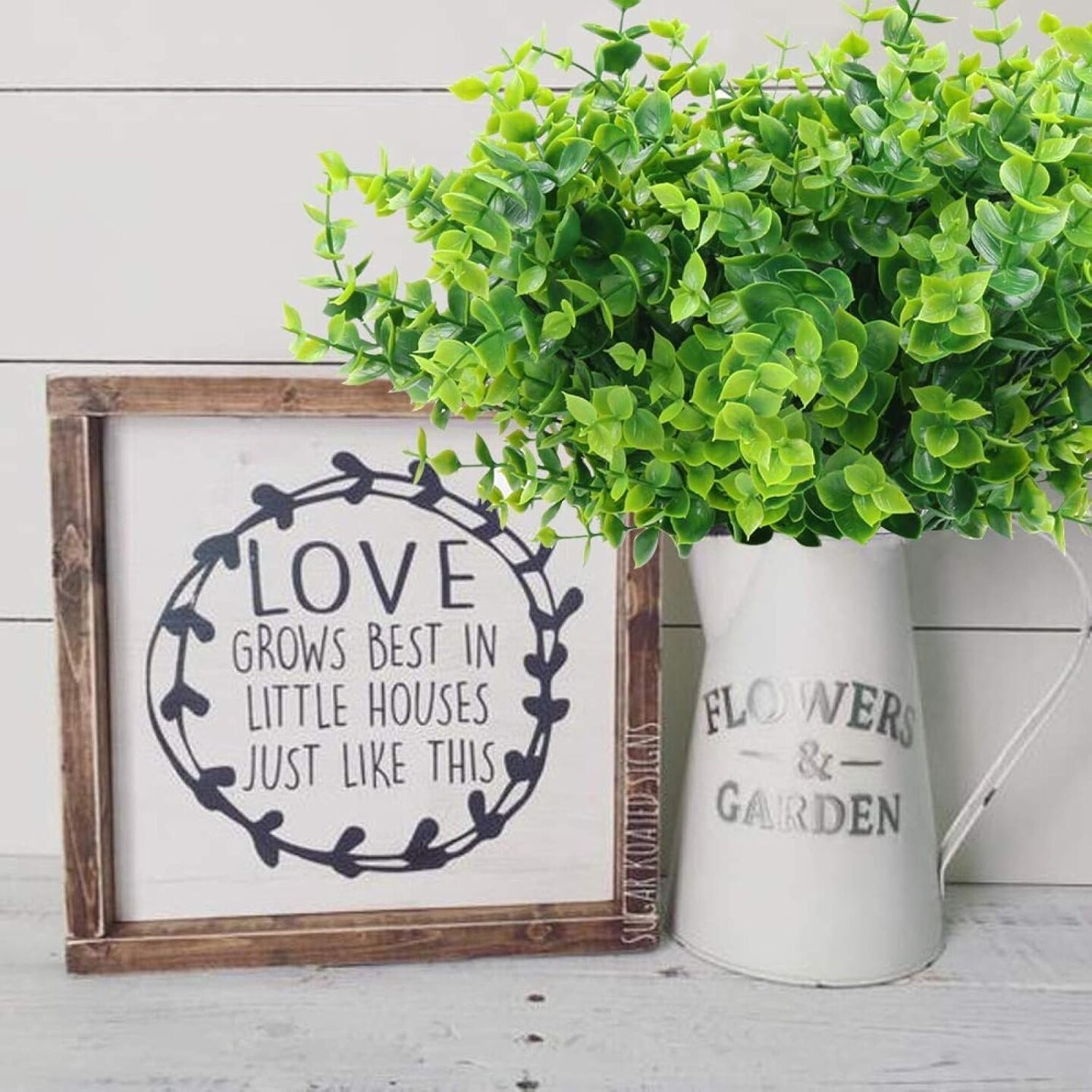 9 Bundles Fake Plants Artificial Boxwood Greenery 63 Stems