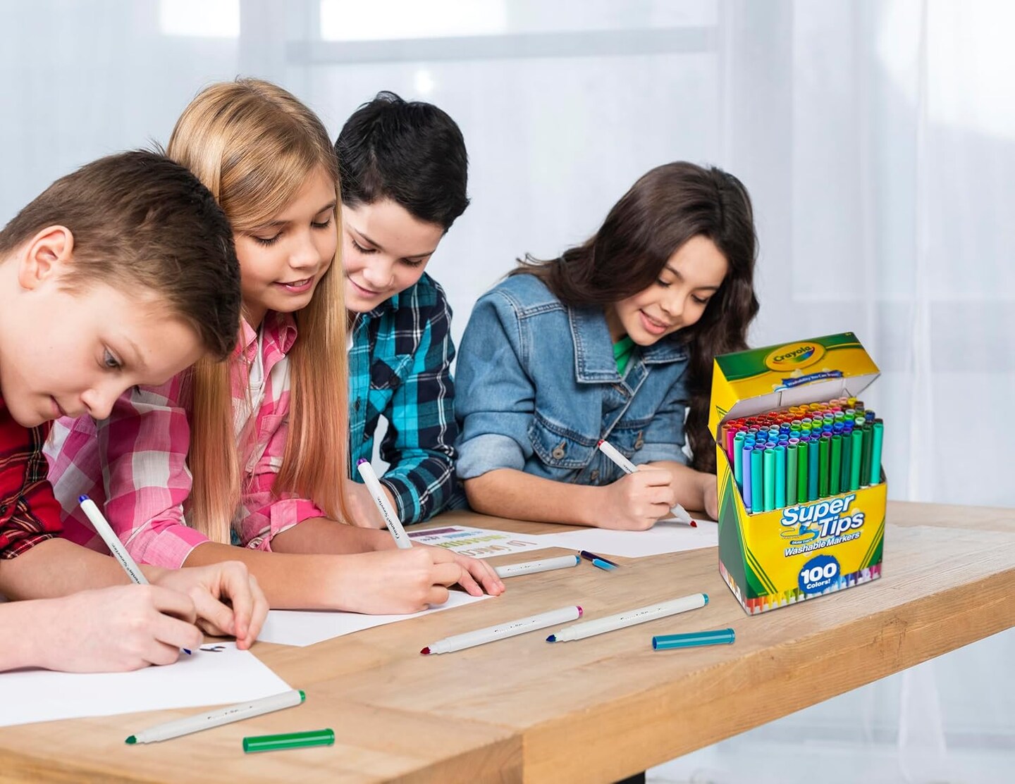 Super Tips Marker Set for Kids (100ct)