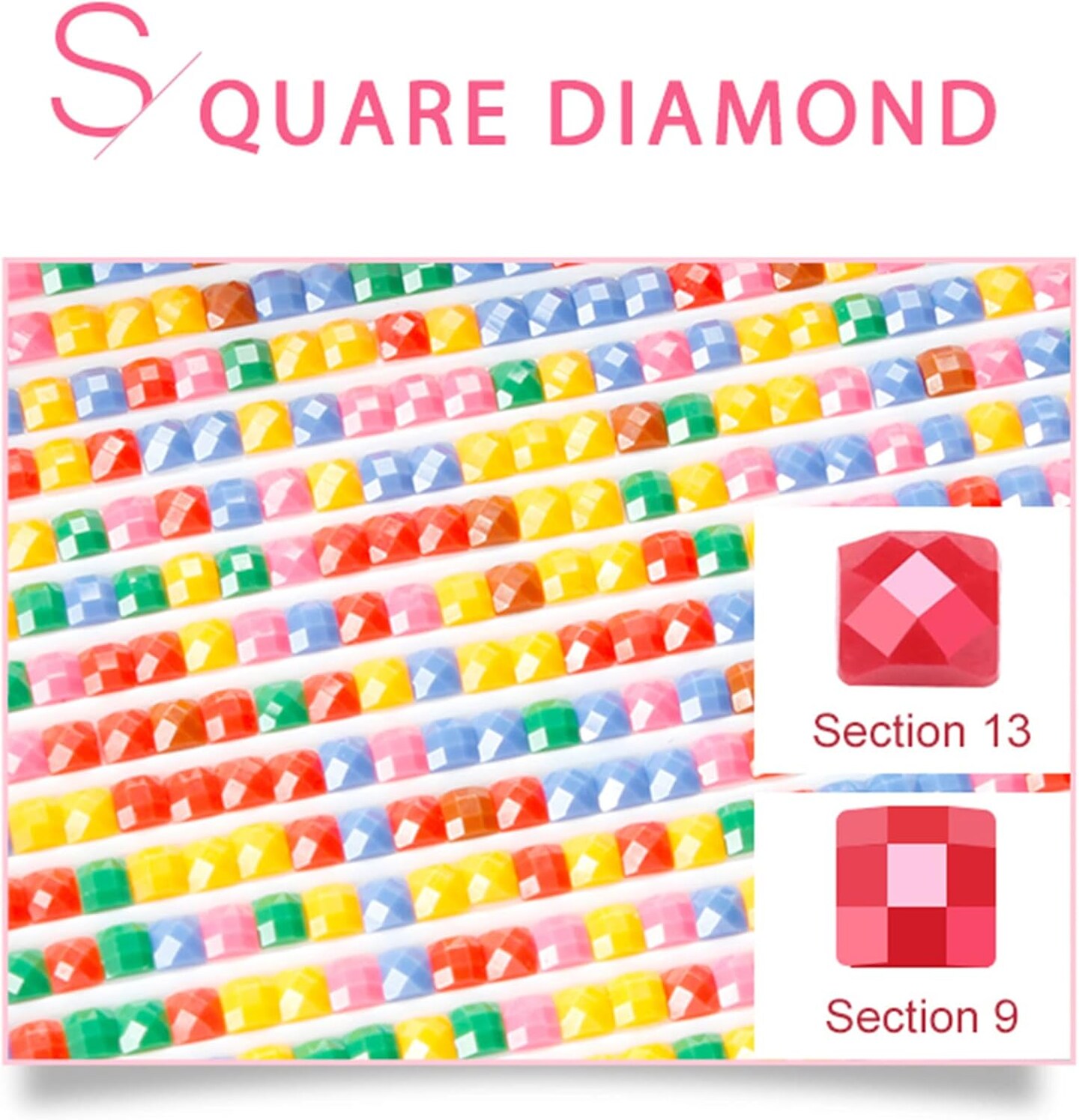 Diamond Painting Kits DIY 5D Spices (Flavor) 14.96 x 3.15 x 1.97 inches