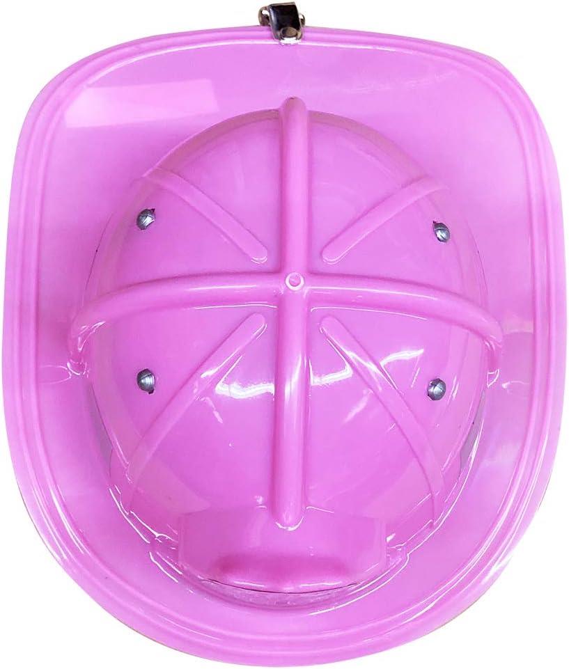 Jr. FIRE HELMET Pink firefighter Girls kids cheif halloween costume accessory