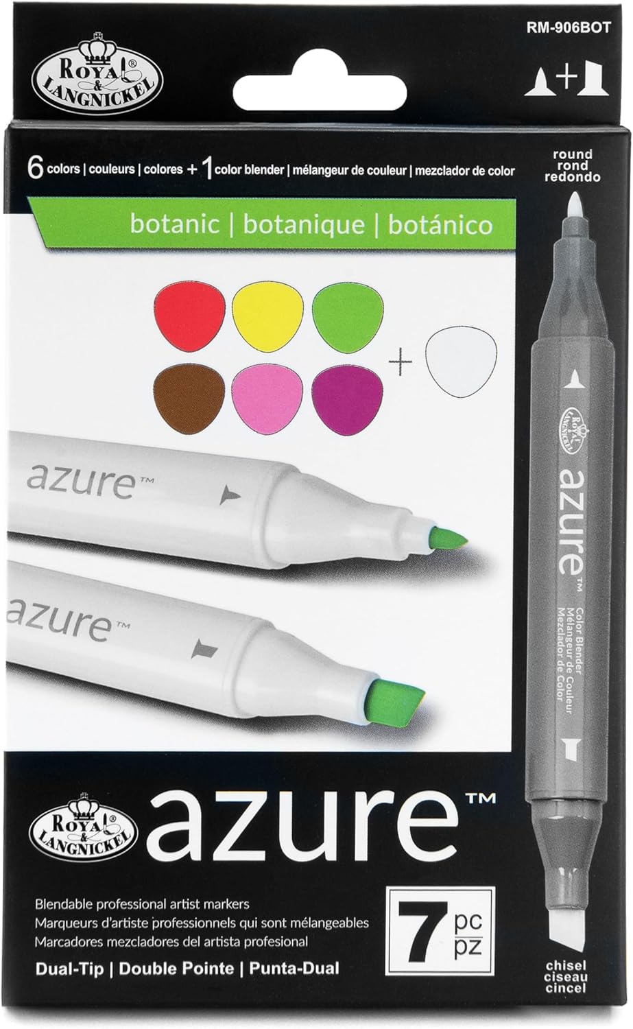 7pc Dual-Tip, Alcohol Based Marker Set | Michaels