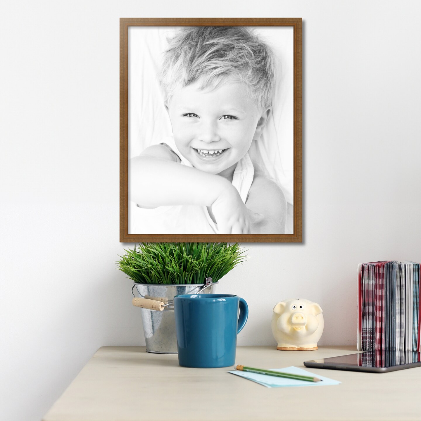 ArtToFrames 24x30 Inch Picture Frame, This 1.25 Inch Custom Wood Poster Frame is Available in Multiple Colors, Great for Your Art or Photos - Comes with Economy Acrylic and Corrugated Backing (A101RI)