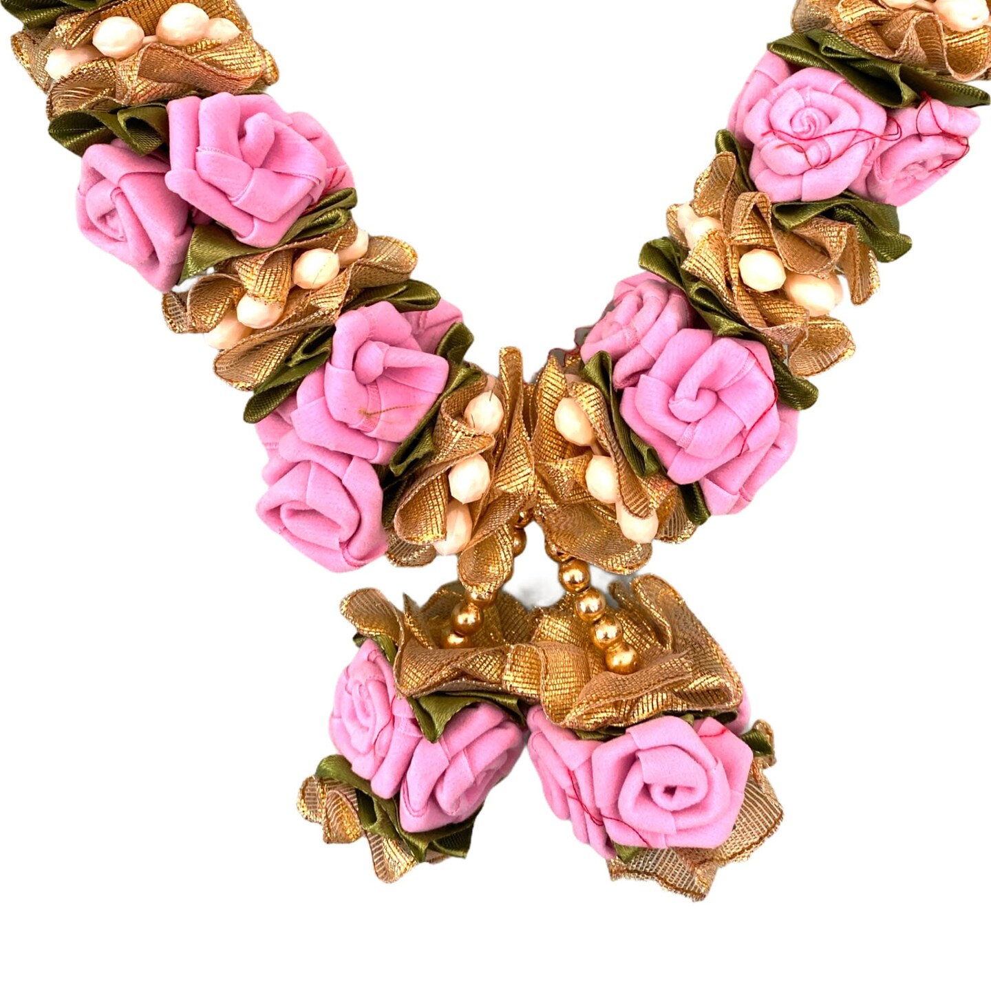 Pack of 2 Varmala for Wedding Artificial Mala for Bride and Groom Indian Milni Mala Wedding Garland Haar 26 Inch Muslim Punjabi Jaimala Nikkah