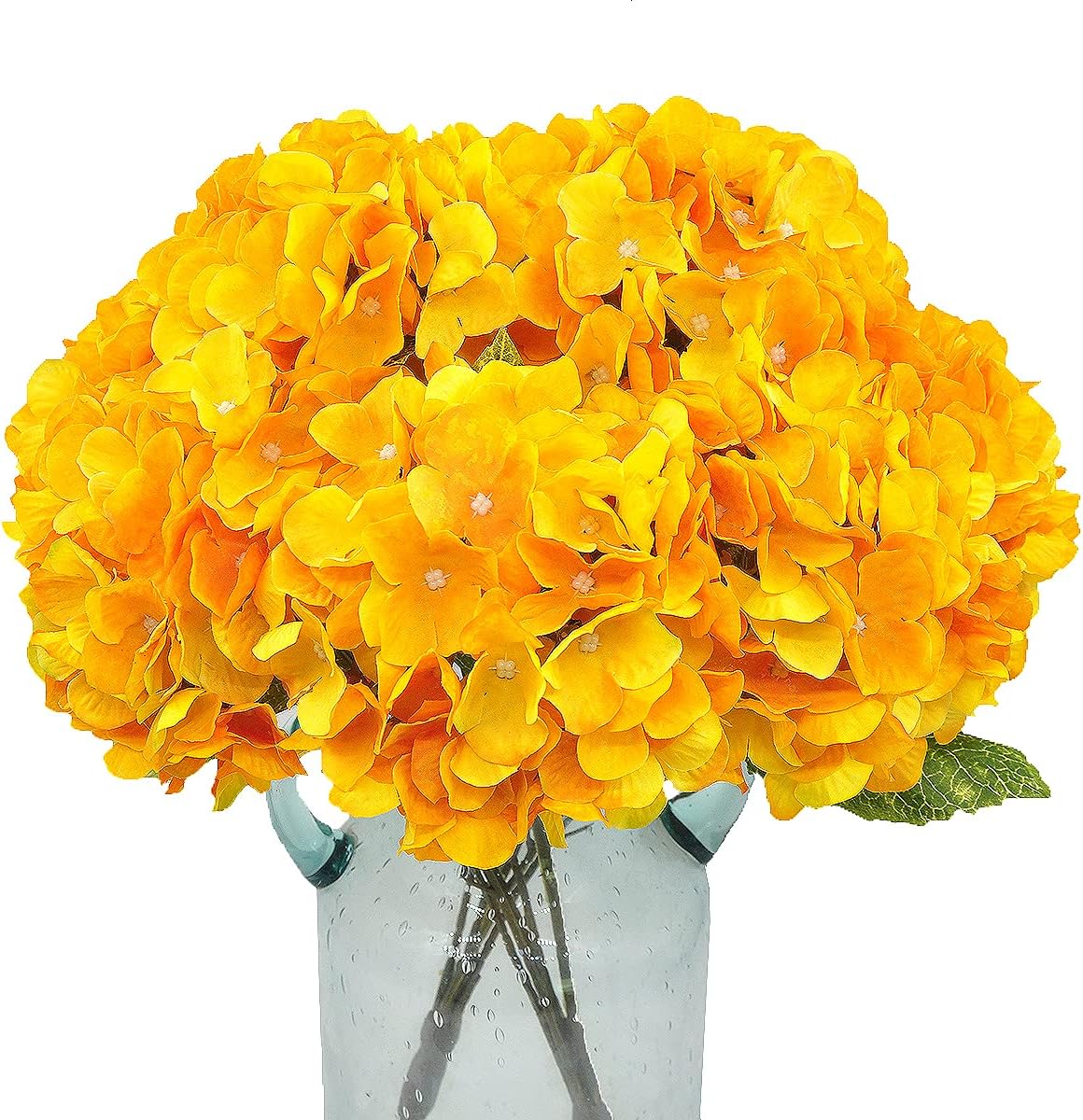Artificial Fake Flowers Plants Silk Hydrangea Arrangements