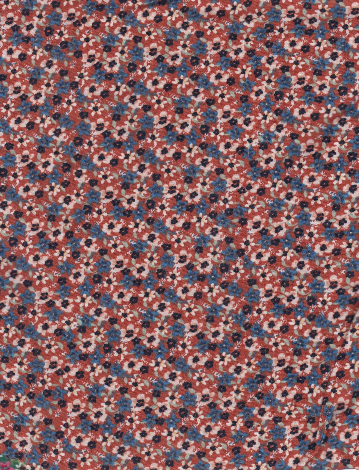 DTY Brushed Ditsy Floral Fabric 96% Polyester, 4% Spandex 58/60" Width