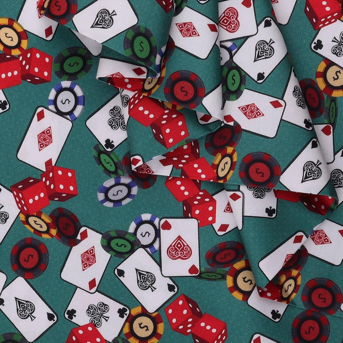 Mook Fabrics Casino Cotton Fabric [45 in. Wide] - By The Yard