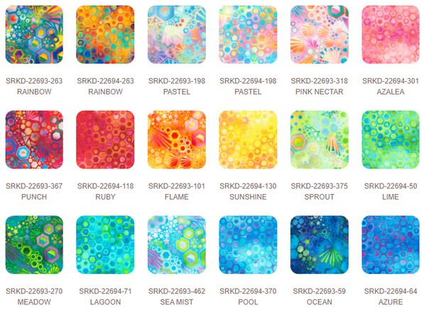 Phantasma Fat Quarter Bundle by Studio RK for Robert Kaufman (FQ-2167-32)