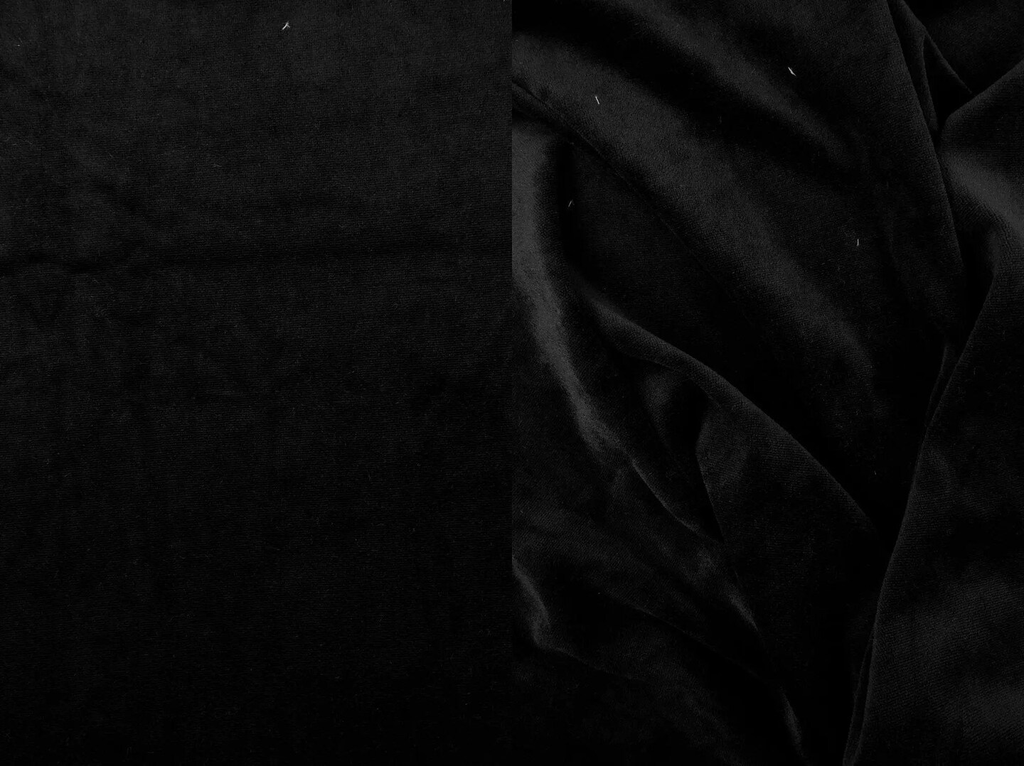 1 Yard Solid Velour Stretch Fabric Soft Plush 58/60 Inches Wide