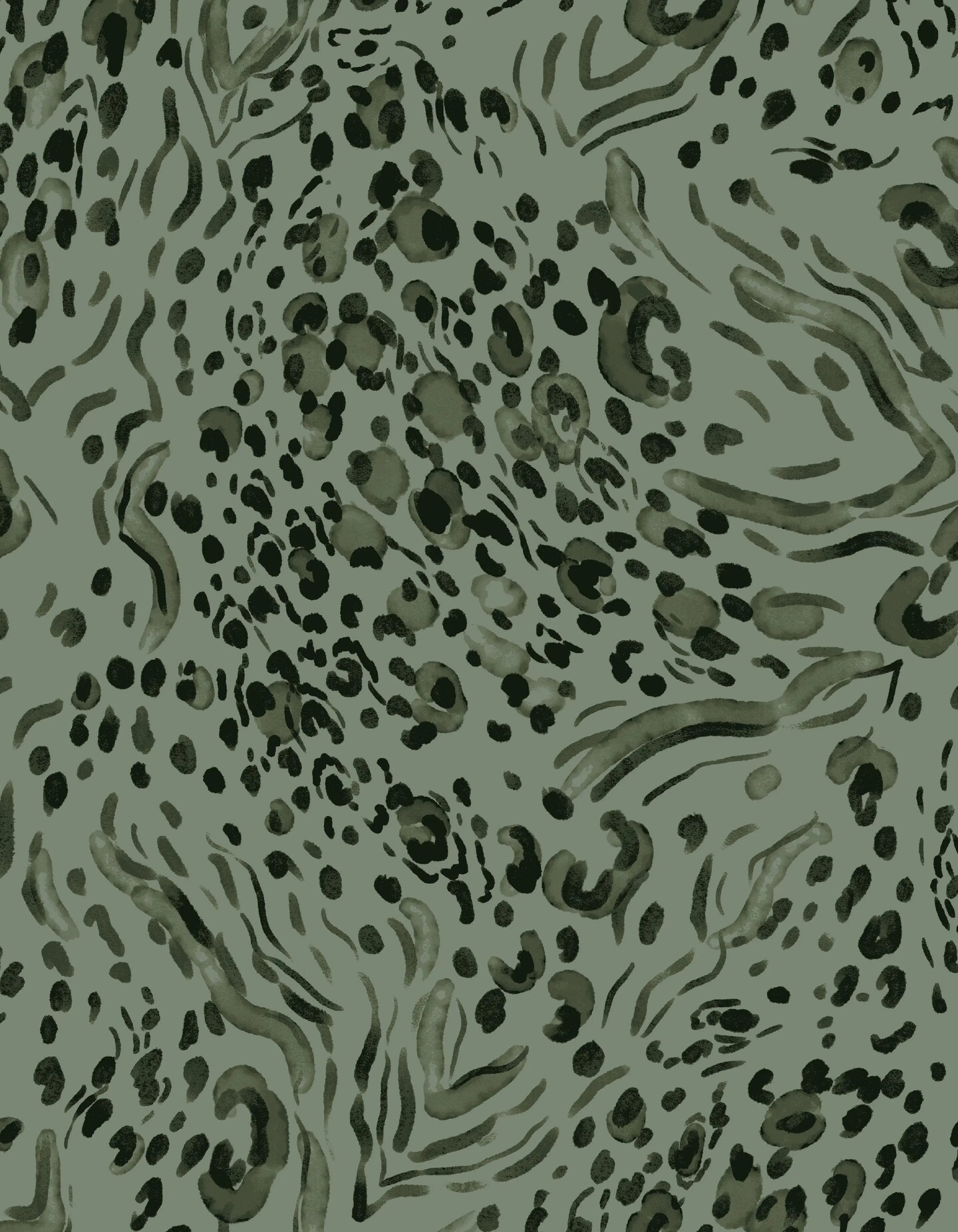 1 Yard DTY Brushed Digital Abstract Print Fabric 170 GSM Polyester Spandex Blend 58/60" Width