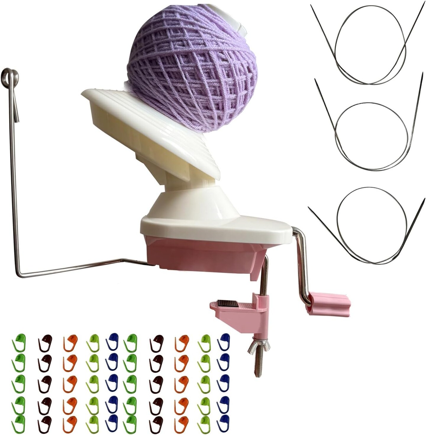 Yarn Ball Winder for Crocheting