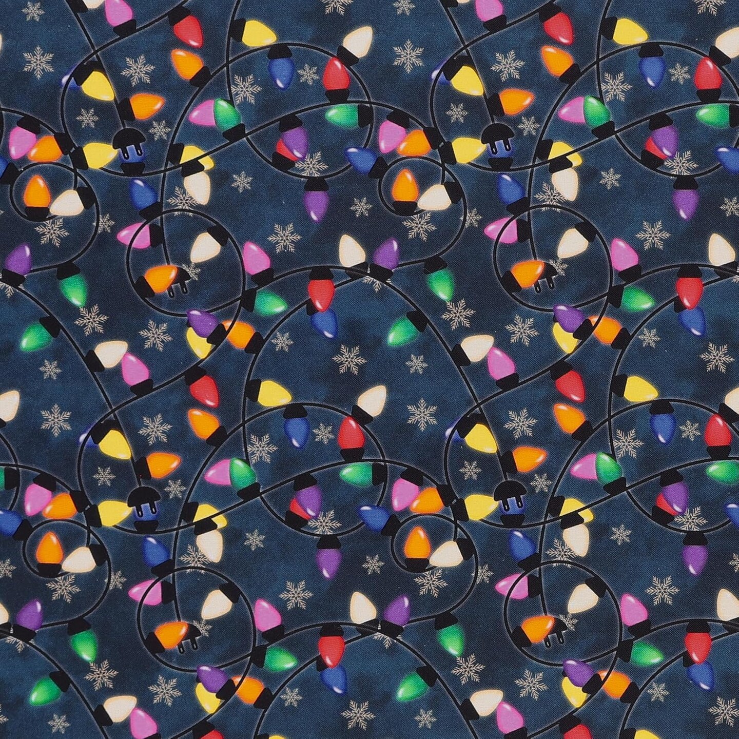 Mook Fabrics Christmas Deck The Halls Cotton Fabric [45in. Wide] - By The Yard