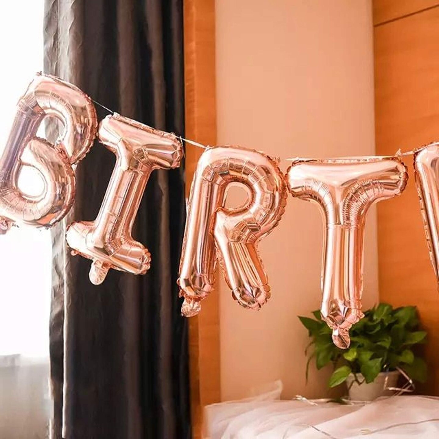 Let’s Partea Mylar Balloon Garland – Fun Tea Party-Themed Decoration for Birthdays and Events