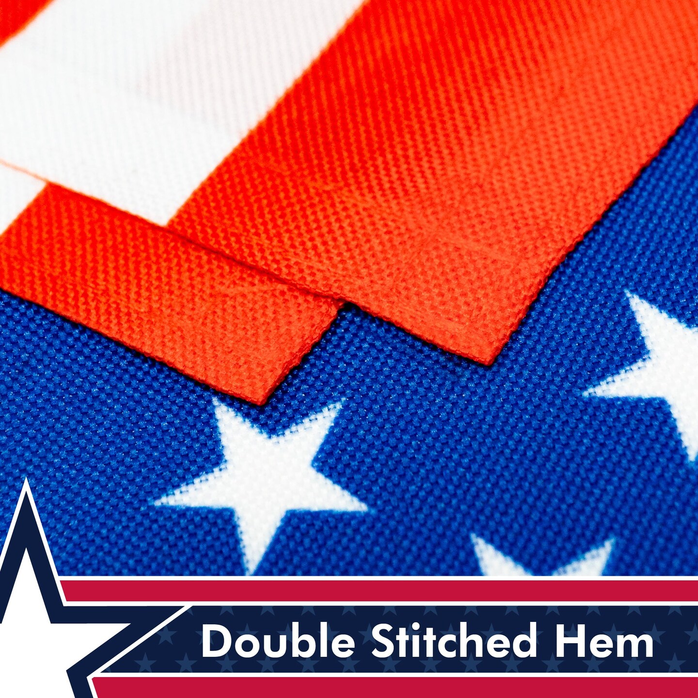 G128 - American USA Flag Garden Flag | 12x18 Inch | Printed 150D Polyester - Rustic Holiday Seasonal Outdoor Flag