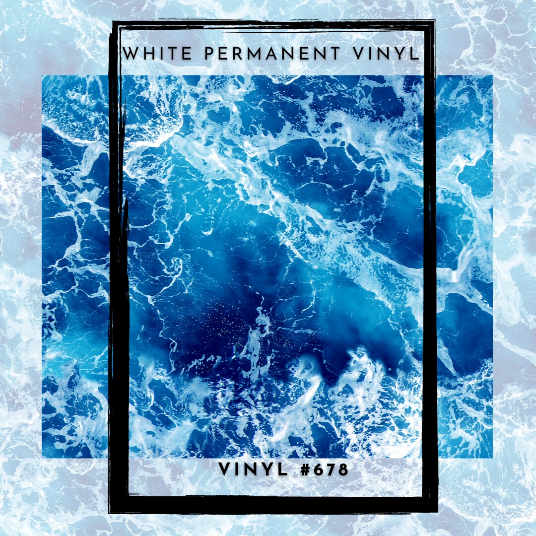 #678 Rough Ocean12x12 Pattern Vinyl