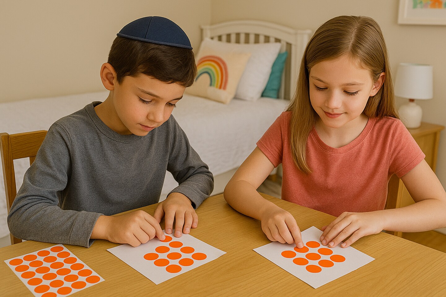 Dot Stickers 25 Sheets 3/4" (19mm) – 1280 Pack | Color Coding, Organizing & Craft Labels