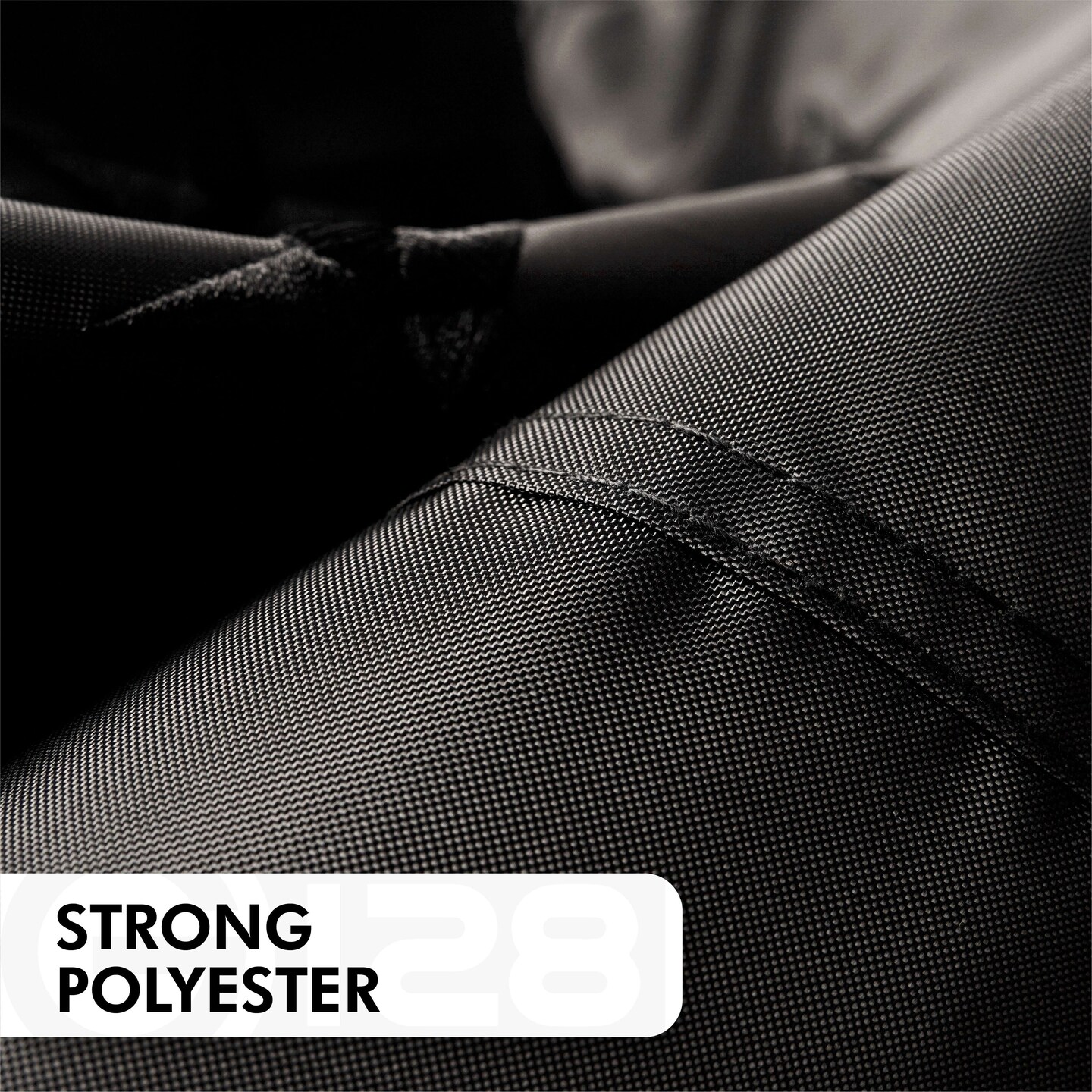 G128 American USA All Black Flag | 6x10 Ft | ToughWeave Series Embroidered 210D Polyester | Embroidered Stars, Sewn Stripes, Indoor/Outdoor, Vibrant Colors, Brass Grommets