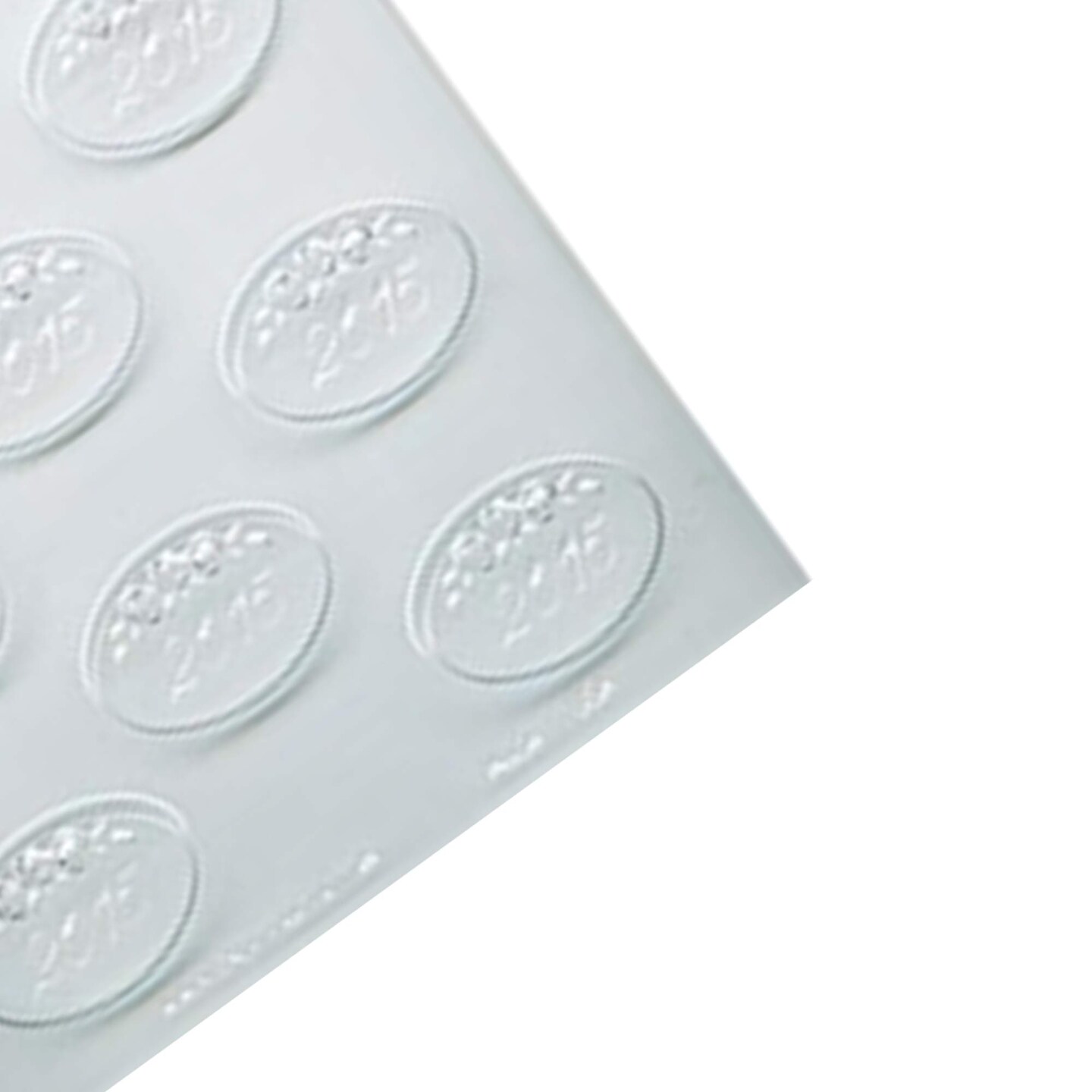 Oval Roses 2015 Mint Chocolate Mold for Special Events