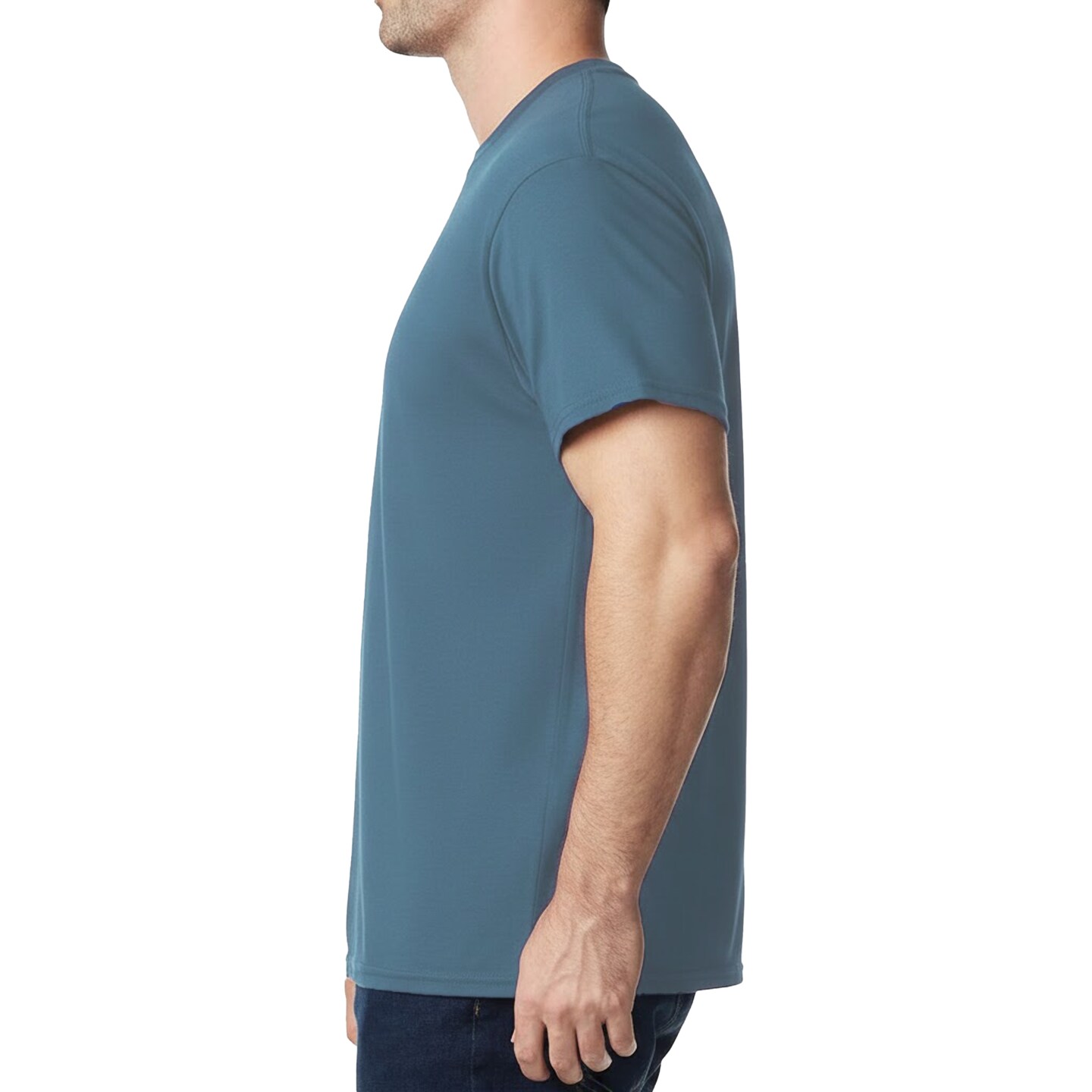 Gildan Unisex Heavy Cotton Tee 5000, 100% U.S. Cotton Shirt for DIY Projects, Pack of 12