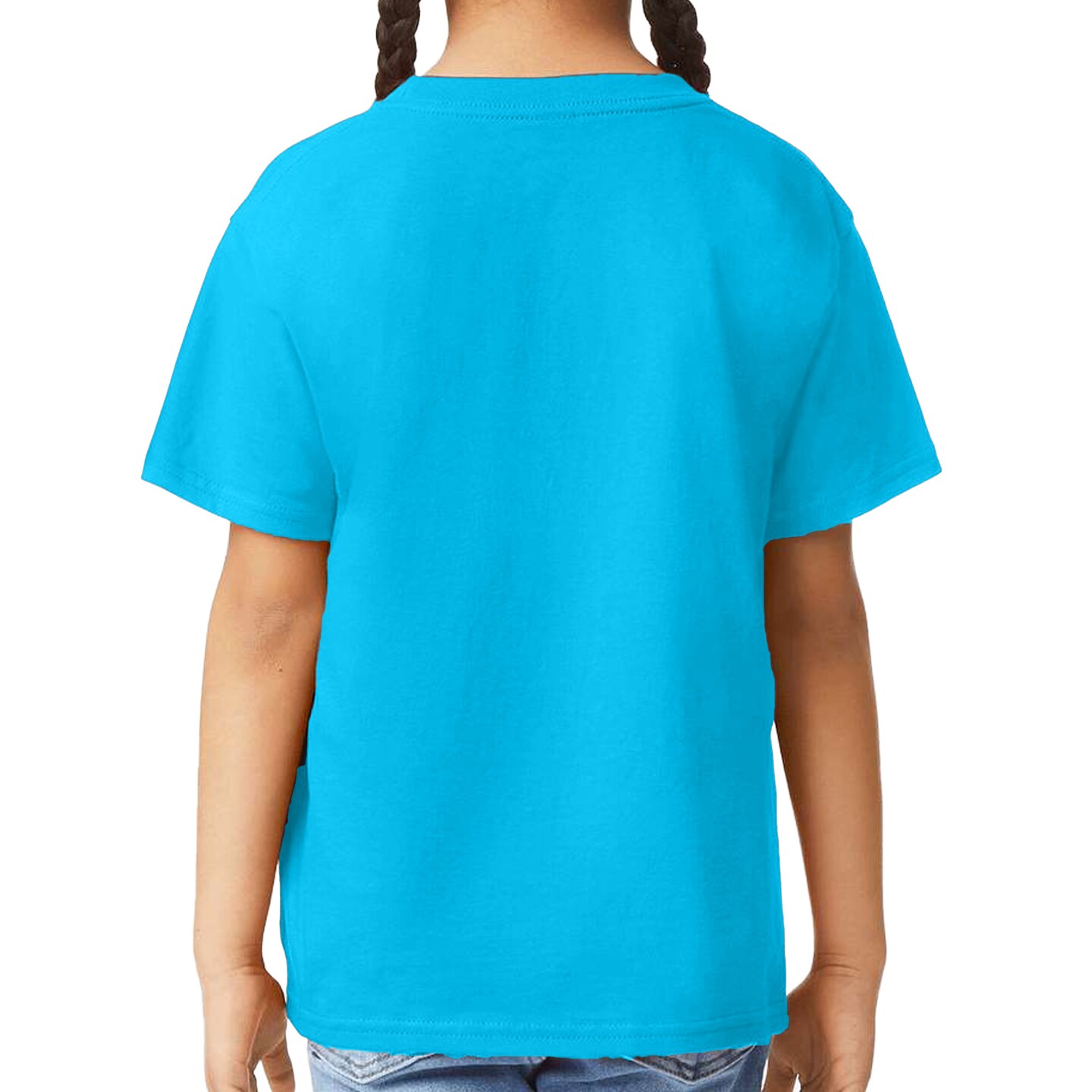 Gildan Youth Softstyle Blank T-Shirt for DIY Crafts, Heat Transfer Vinyl, Screen Printing & Sublimation