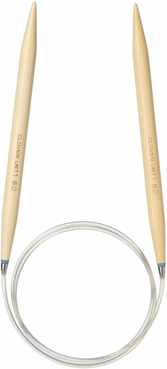 Clover Takumi Pro Bamboo Circular Knitting Needles 16"- US 0-15