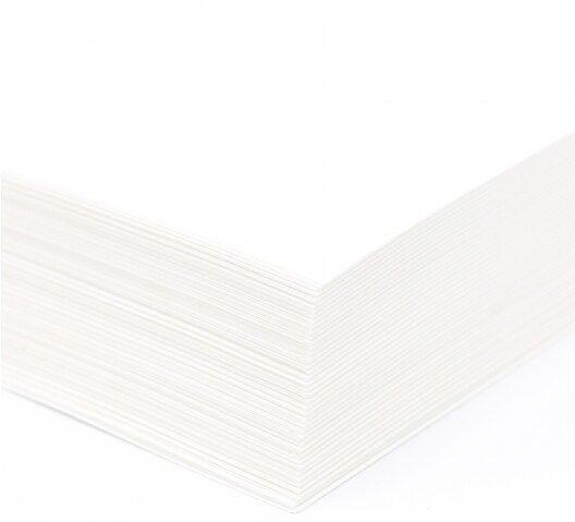 Premium Vellum (Mohawk Superfine) Ultra White 8 1/2" x 11" 150# Cover Sheets Pack of 50