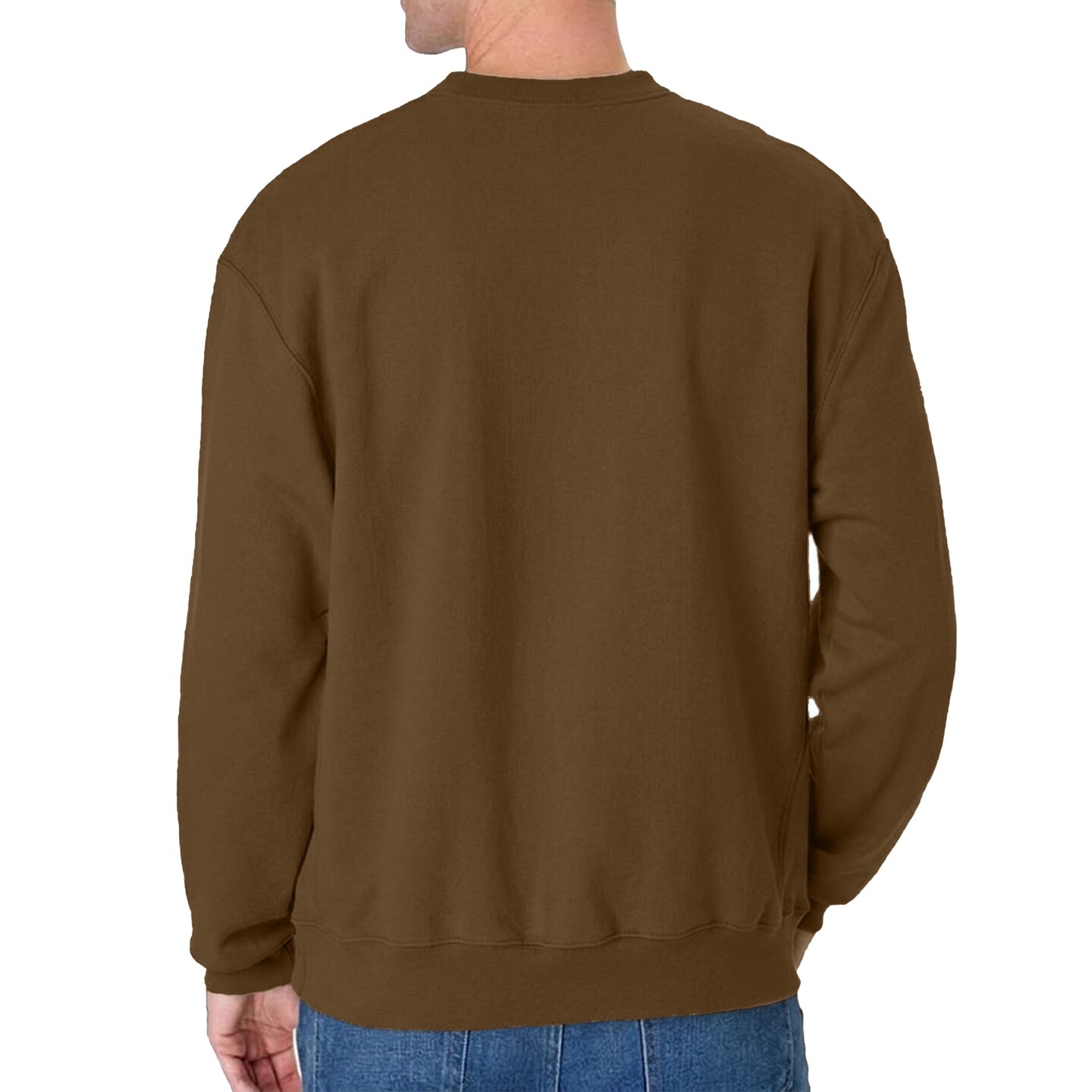 Hanes Beefy Premium Heavyweight Crewneck Fleece Sweatshirt - Ideal for HTV