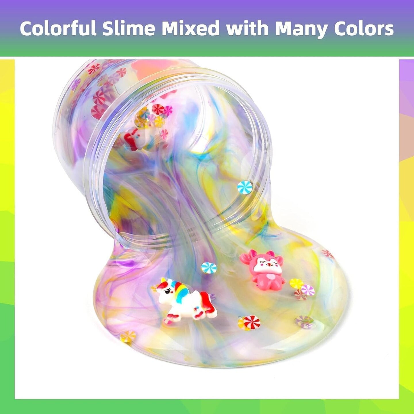 Crystal Clear Slime Kit - Rich Colors