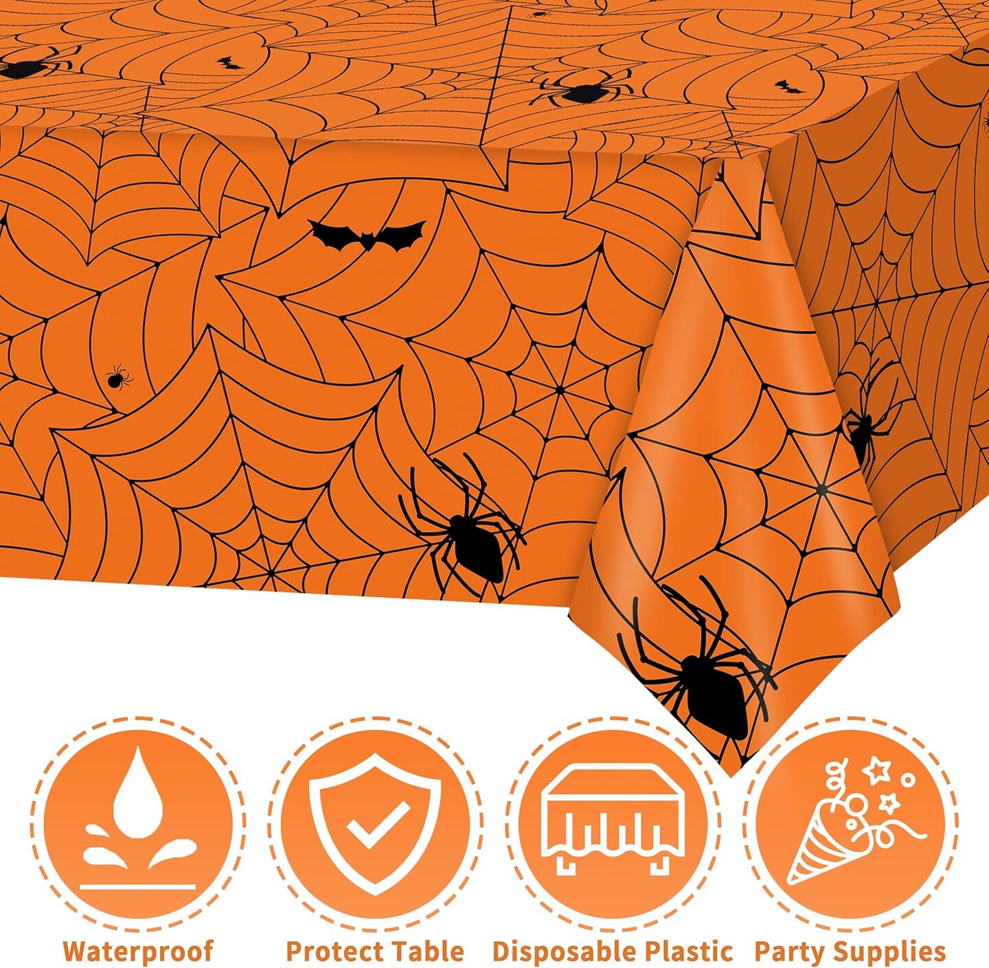 Spider Web Tablecloth 3-Pack