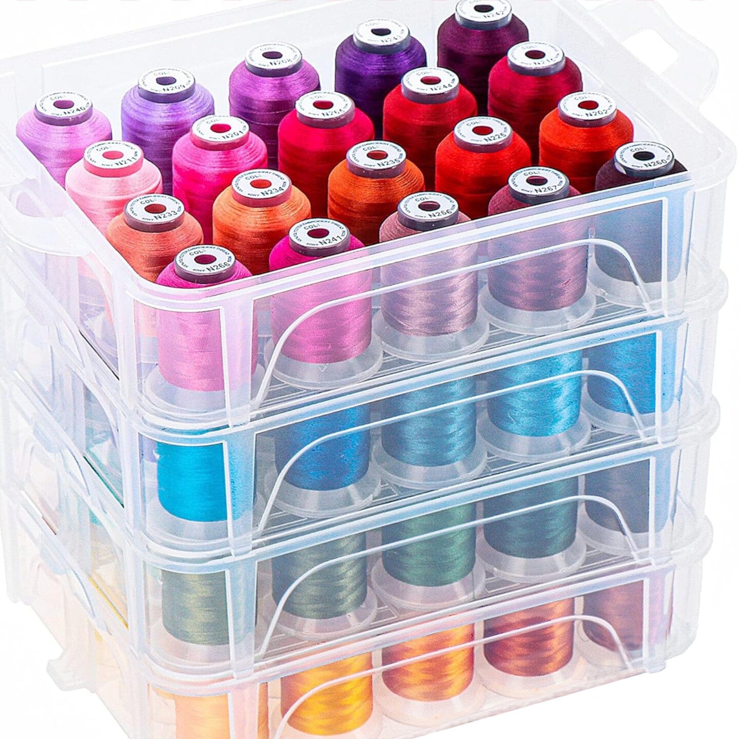 Bernette B79 Sewing & Embroidery Machine Bundle with 130 Thread Spools