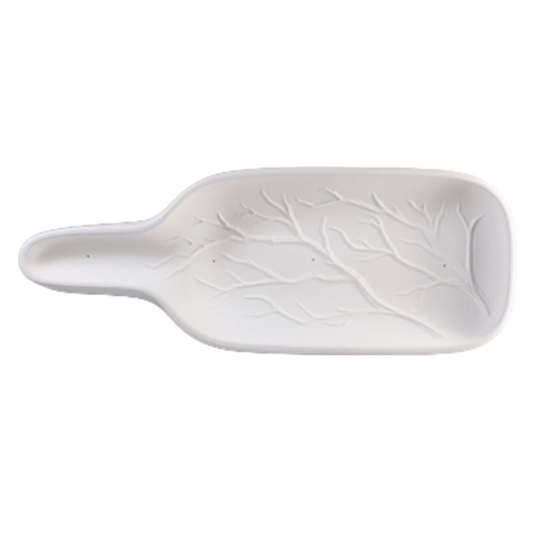 17"X 6.25"-Deep 2.75" Branches Bottle Slump Mold Glass Fusing