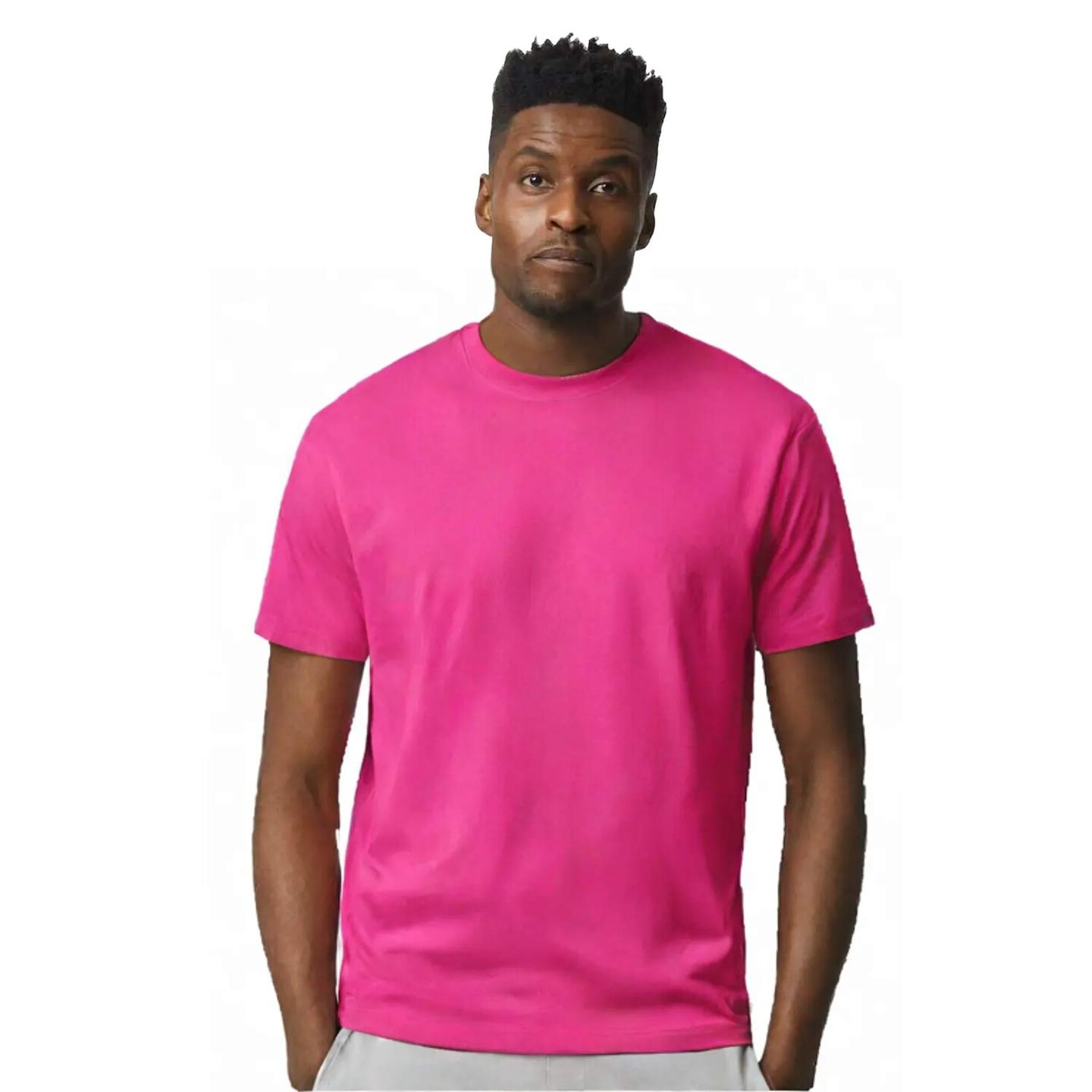 Gildan DryBlend Unisex Short Sleeve T-Shirt for Casual Wear, Gym & Workwear Moisture Wicking Tee