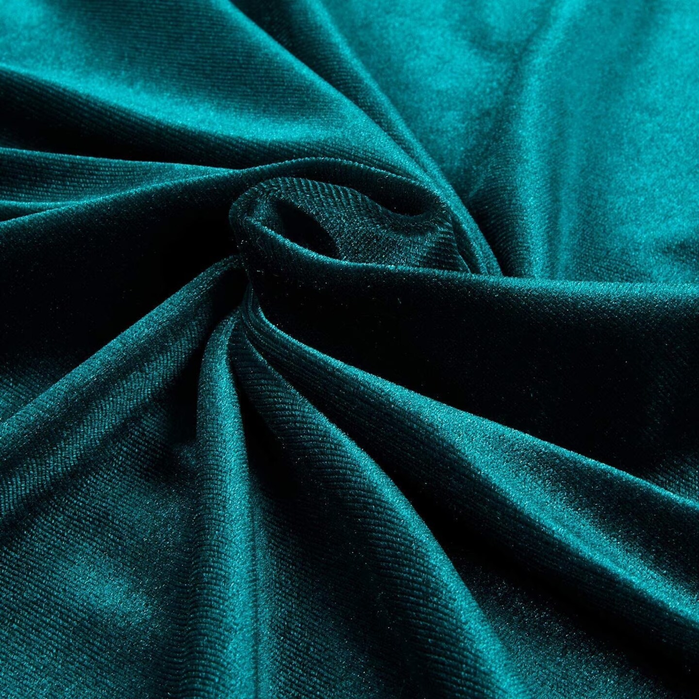 Stretch Velvet Fabric by the Yard, 60" Wide Plush Velvet 4-Way Stretch