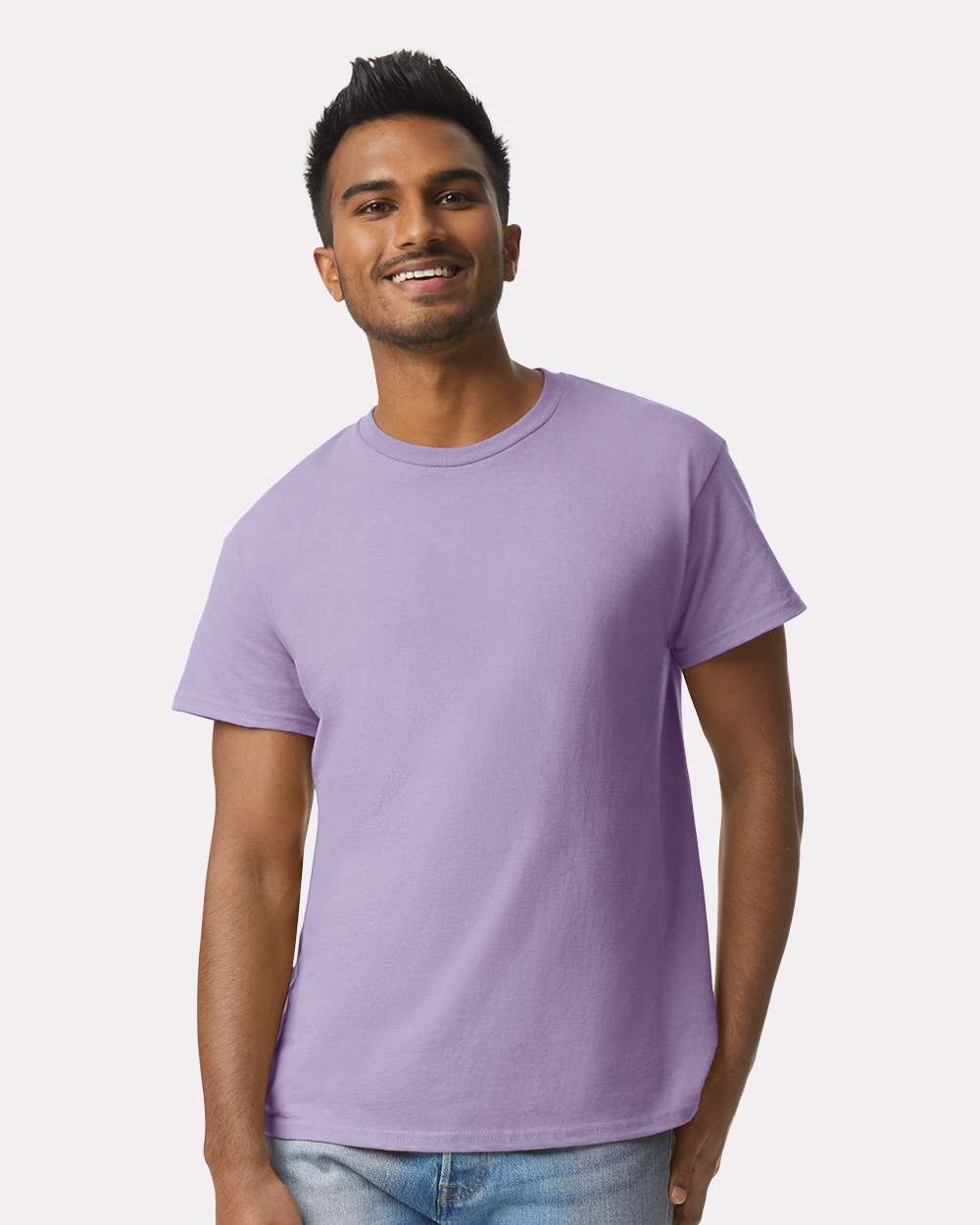 Gildan® Ultra Cotton Short Sleeve Crewneck T-Shirt 6 oz 100% US Cotton Classic Fit for Dyeing & Custom Apparel Design