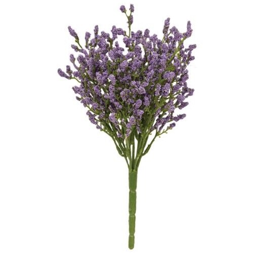Artificial Astilbe Bush 10 Inch Floral Stem Vase Filler Accent Set of 2