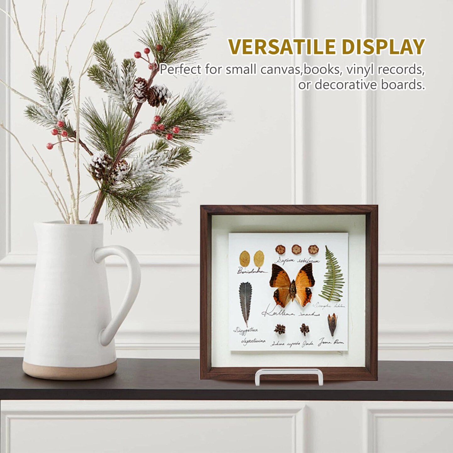 Plate Holder Easel Display Stand - 6 inch Metal Plate Stands for Display - Tabletop Picture Stand - Silver Iron Easels for Display Pictures | Photo Frames | Book | Decorative Plates | Plaque - 3 Pack