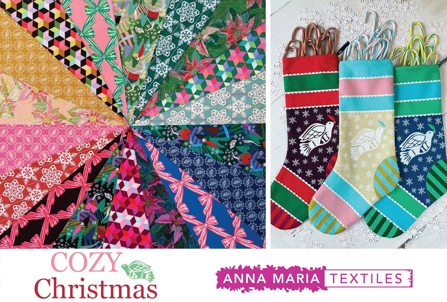 Flurry in Morning (amt161-72v) | Cozy Christmas | Anna Maria | Northcott