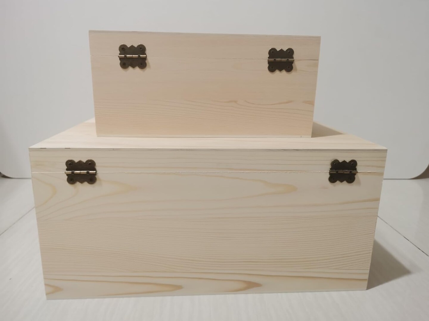 Natural Wooden Boxes for Crafts, Art &#x26; DIY Hobbies, Jewelry &#x26; Gift Boxes for Home Storage
