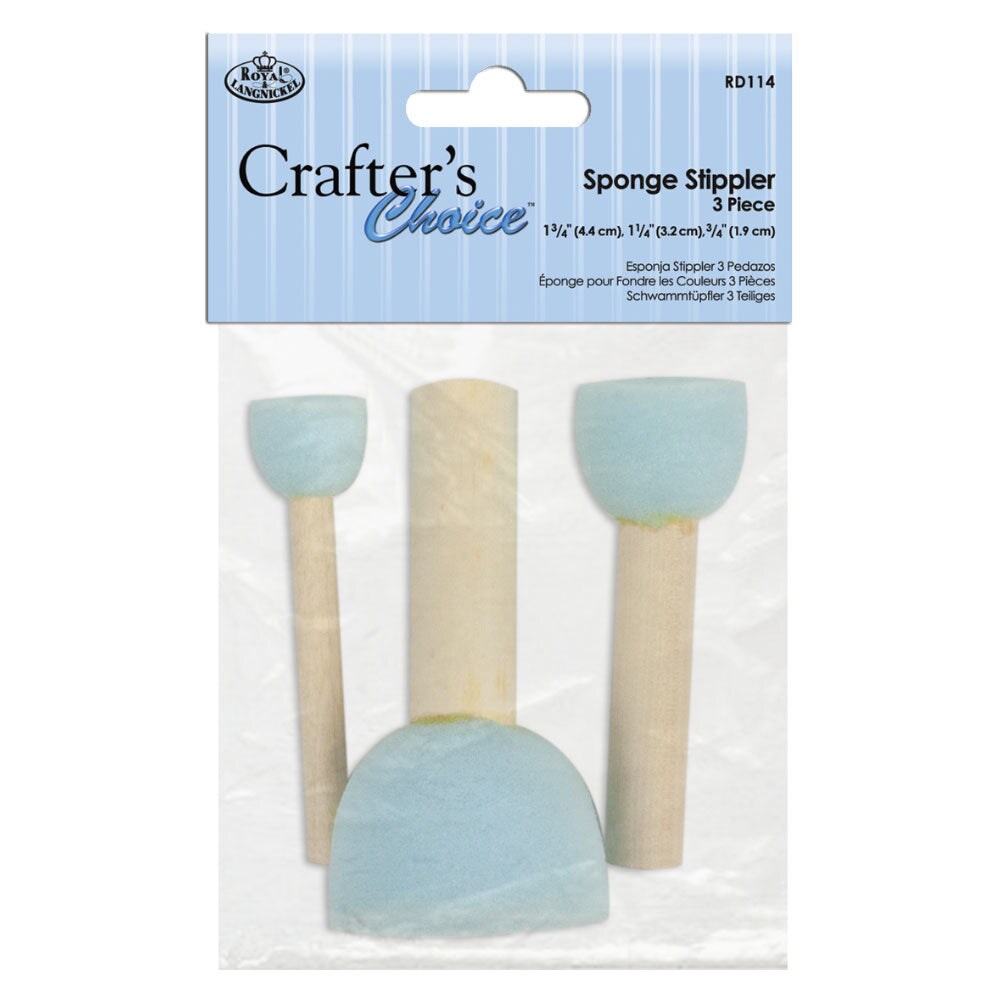 RD114 | Crafter&#x27;s Choice&#x2122; 3pc Sponge Stippler Set