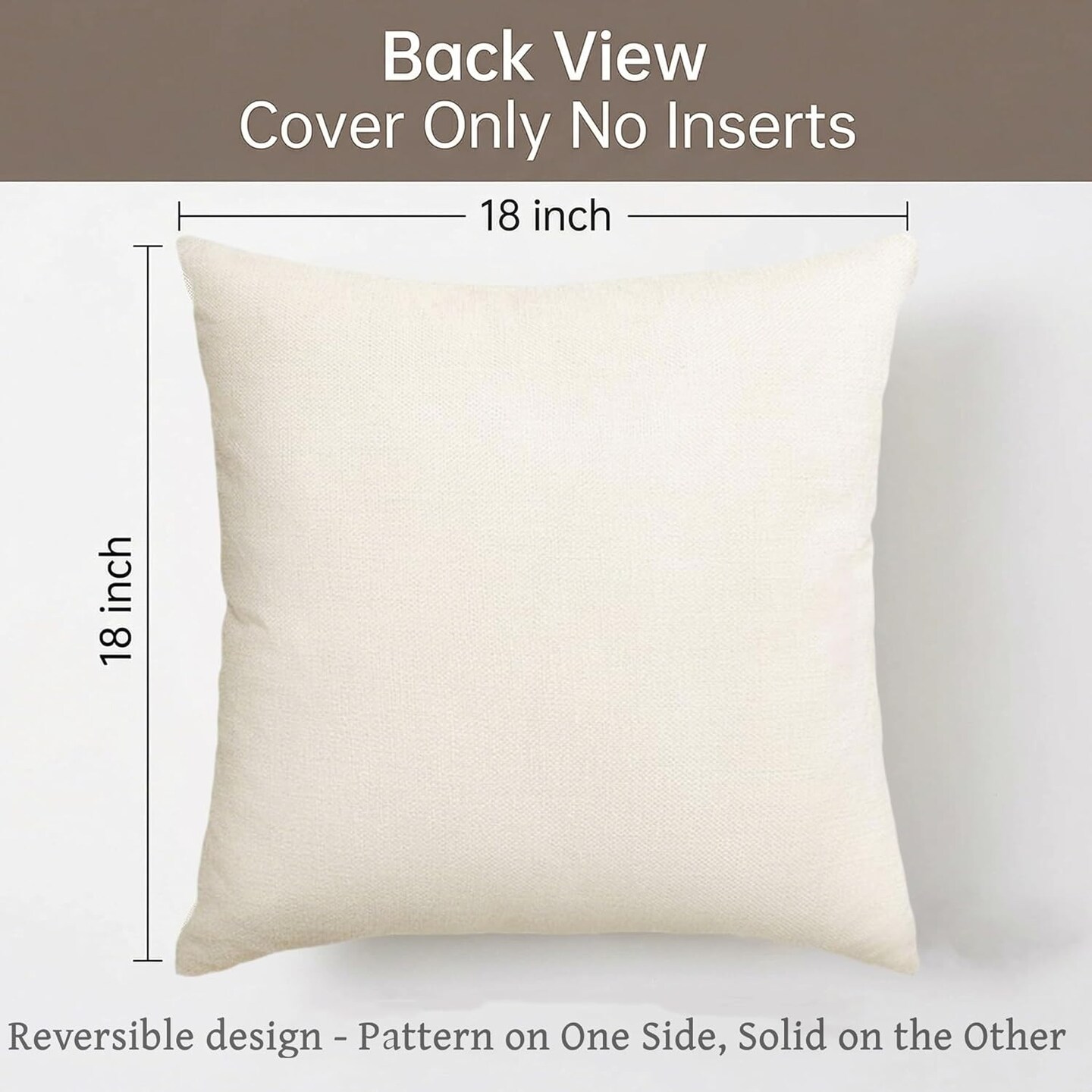 Set of 4 Blue Hydrangea Throw Pillow Covers – 18x18 inch Farmhouse Floral Cushion Cases for Couch, Sofa, Bedroom, Spring & Summer Décor