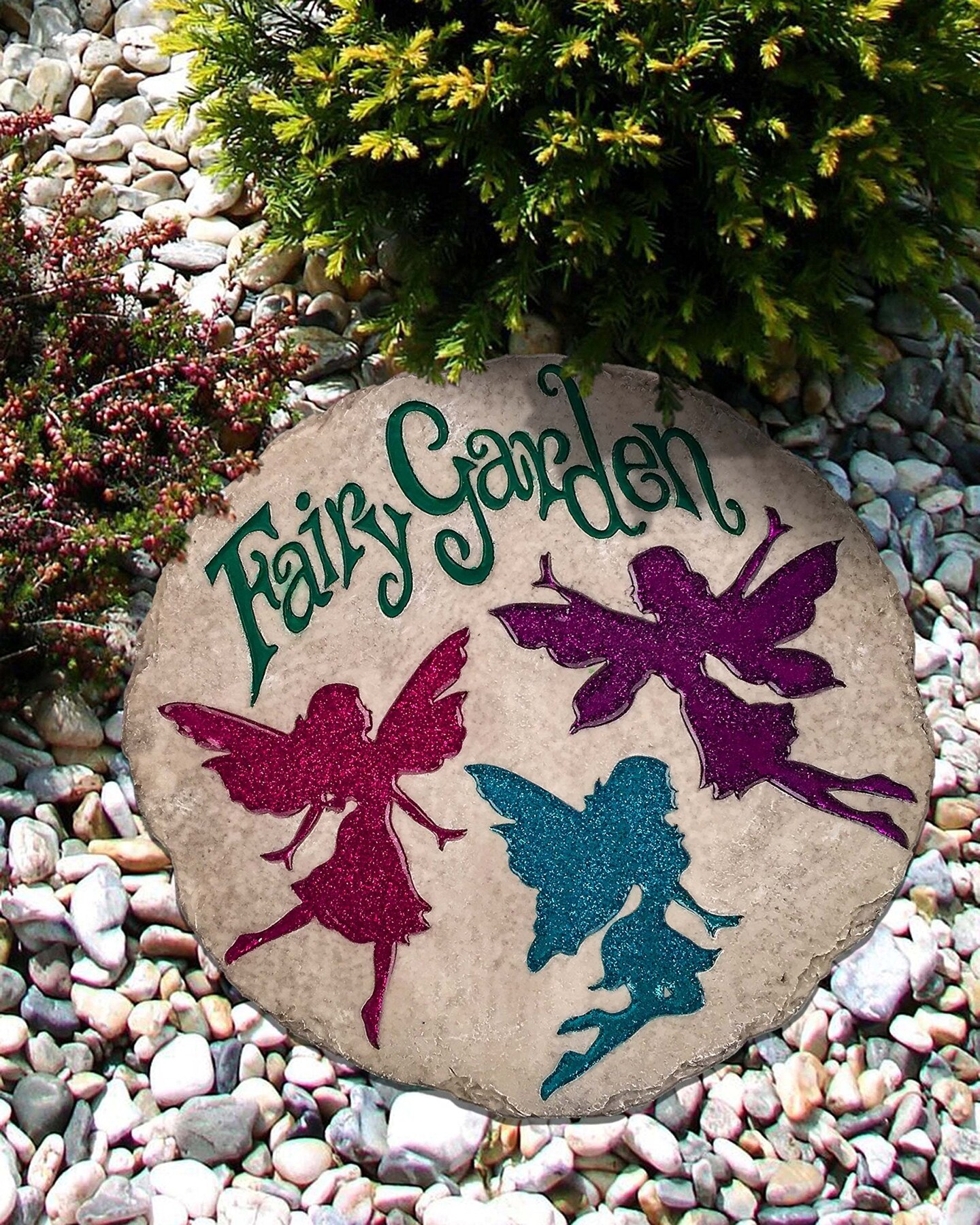 Garden Décor - Grandma’s Garden Stepping Stone - Decorative Stone for Garden