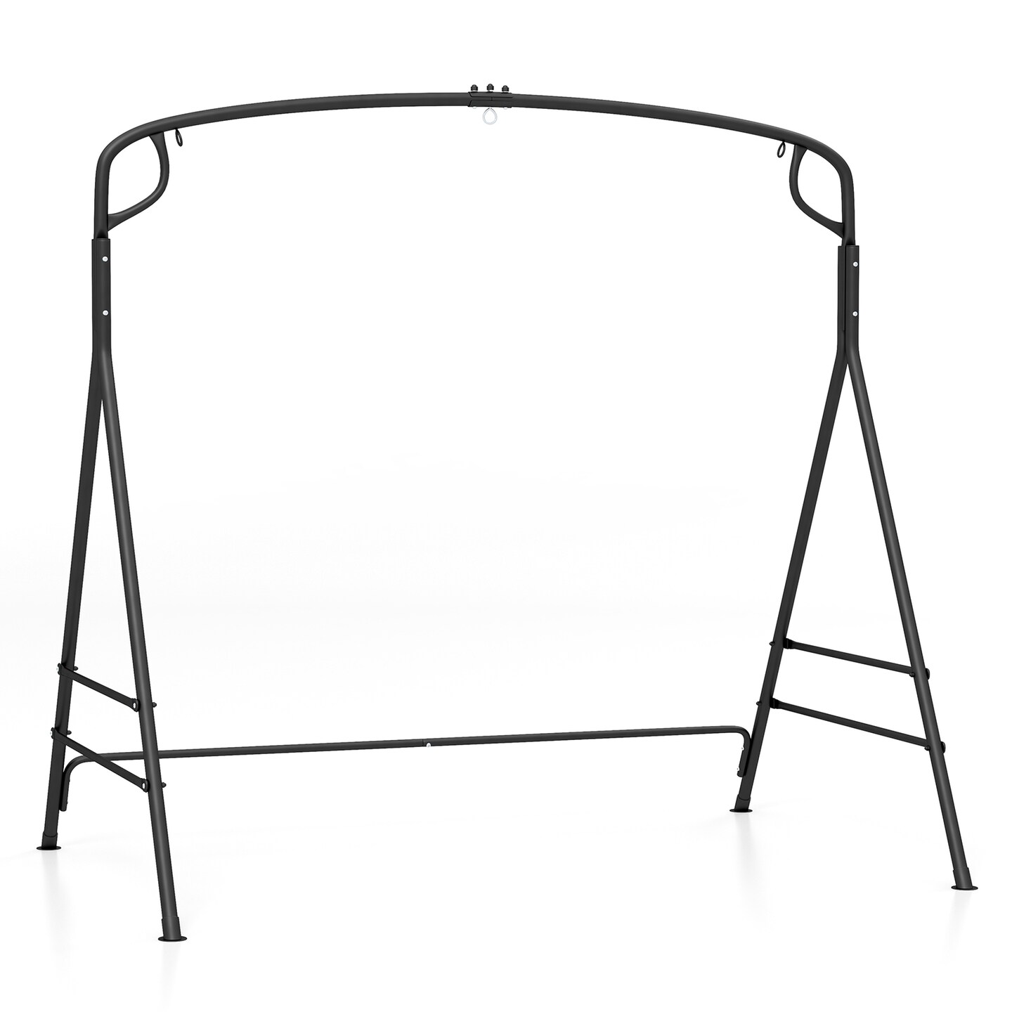 Outdoor Swing Stand A Frame Metal Swing Frame for Hammock Chair Patio Backyard Use