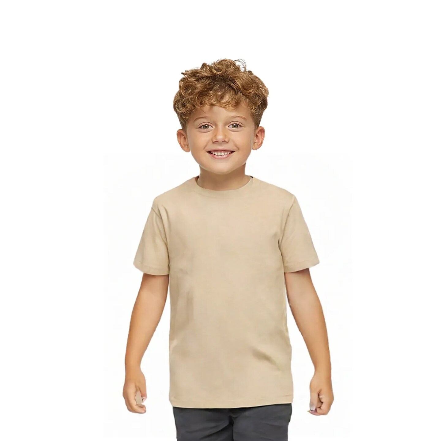 BELLA+CANVAS Toddler Jersey Tee Soft Cotton Crew Neck Short Sleeve Kids T-Shirt Everyday Wear