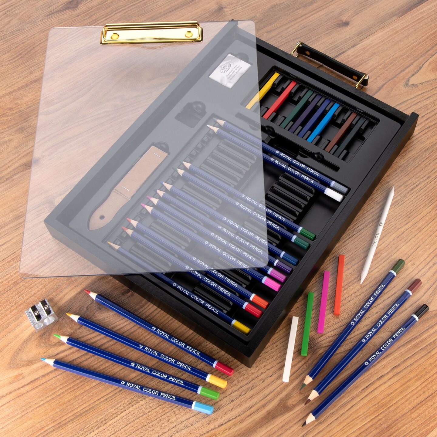 RSET-ART4103 | essentials&#x2122; 36pc Black Series Drawing Art Set