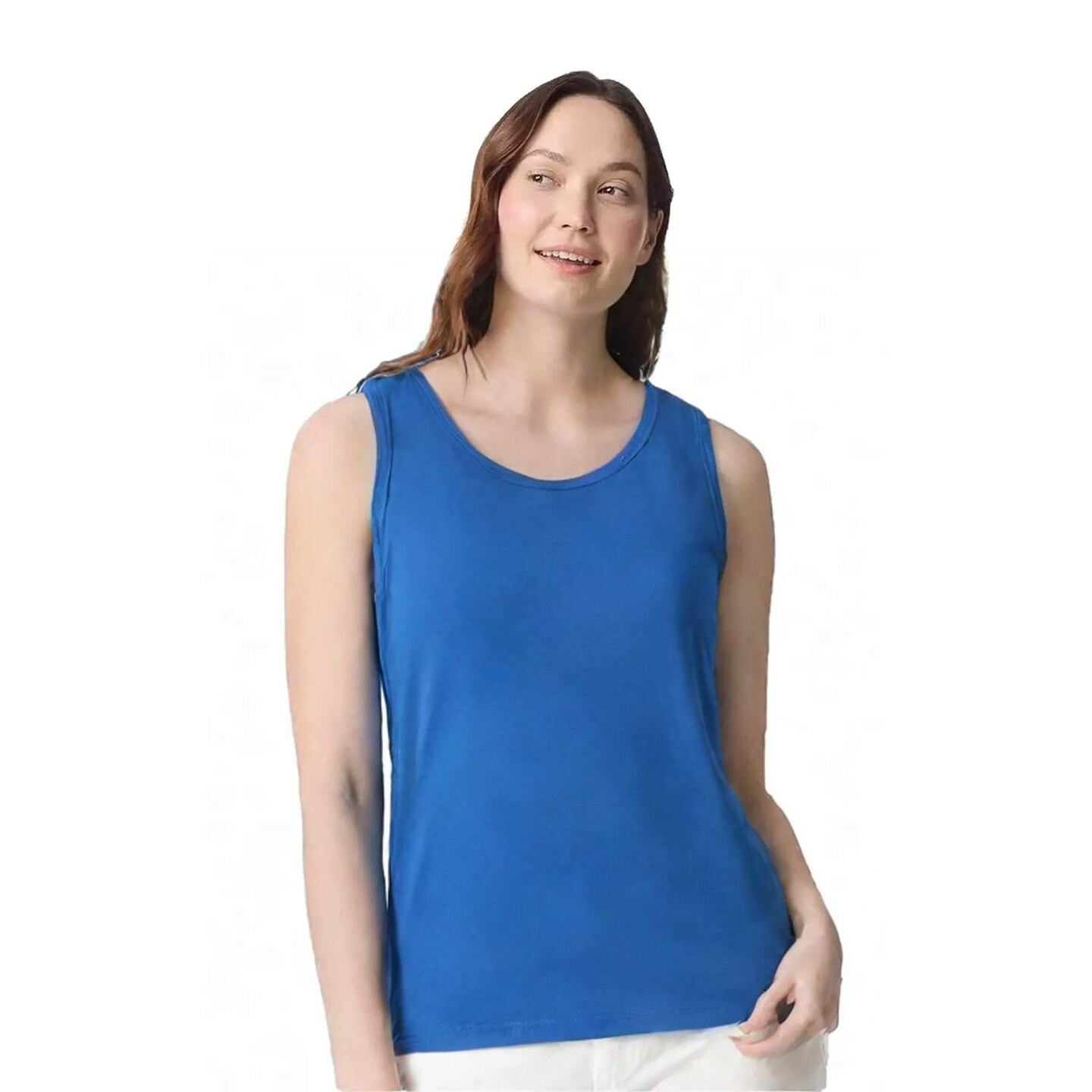 Gildan Heavy Cotton Sleeveless Tank Top Classic Unisex Plain Tank for Everyday Wear