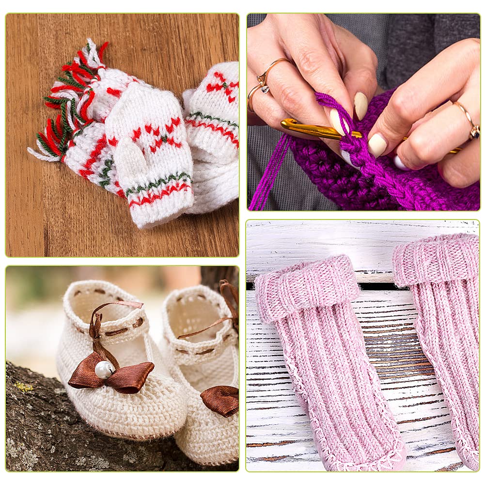 116 PCS Crochet Hooks Sets, Ergonomic Crochet Hooks Kits with Storage Bag and Crochets Needle Accessories, DIY Crochets Needles Kit for Beginners and Experienced Crochet Hook Lovers