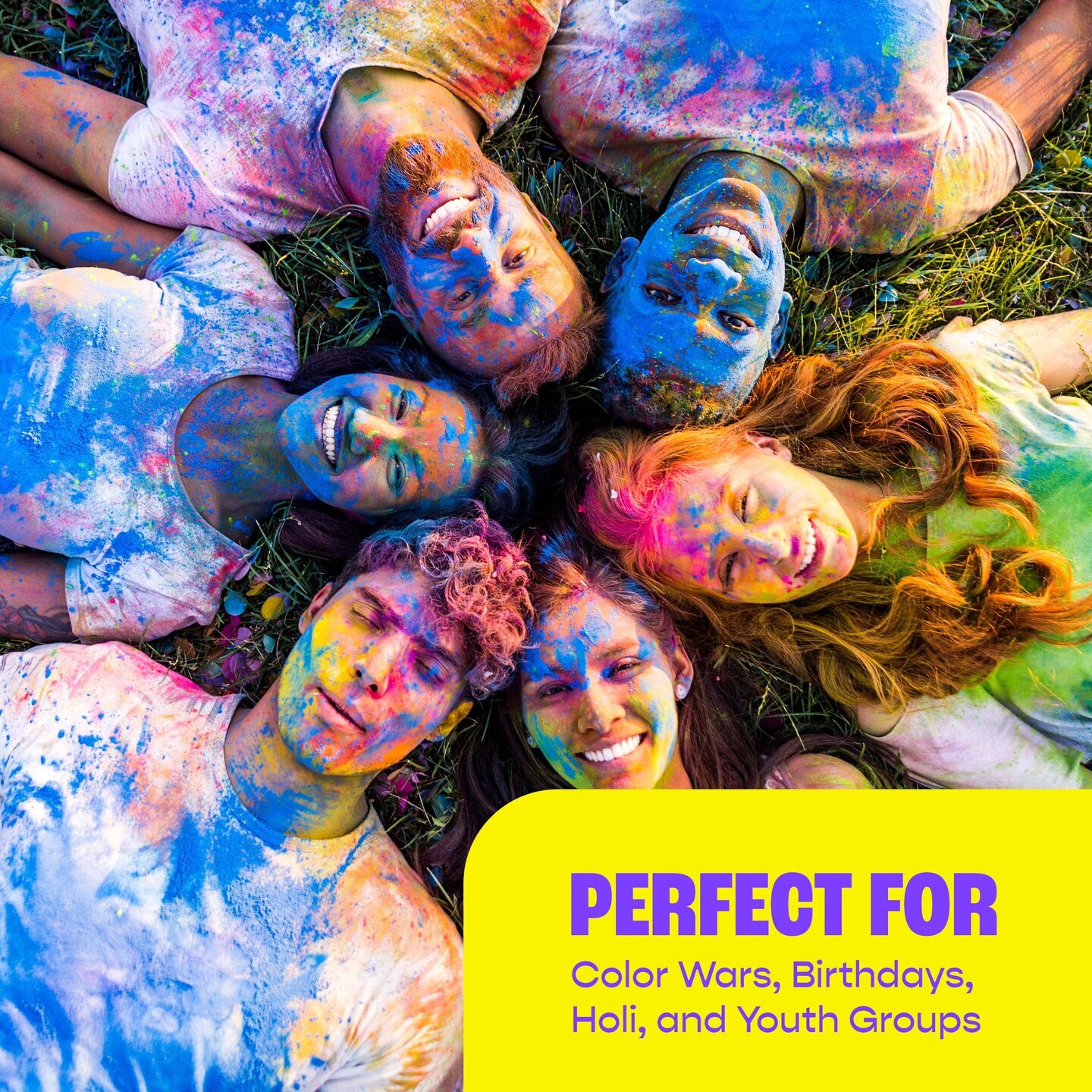 Color Powder Balls | 10 Colors | 10 Balls for Color Wars and Parties