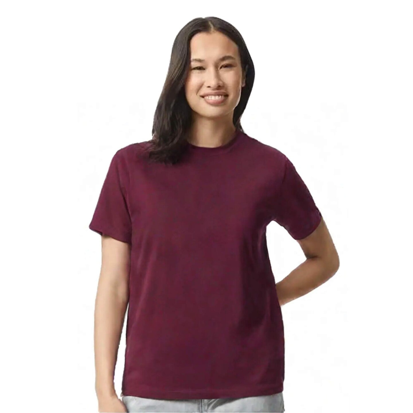 Heavy Cotton Crewneck T-Shirt for Layering style & Everyday Comfort Wear