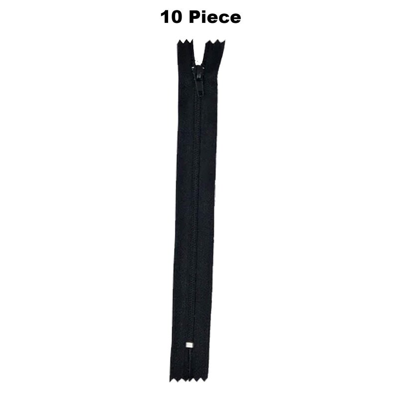 Nylon Zippers 7 Inches Coil #3 Closed Bottom