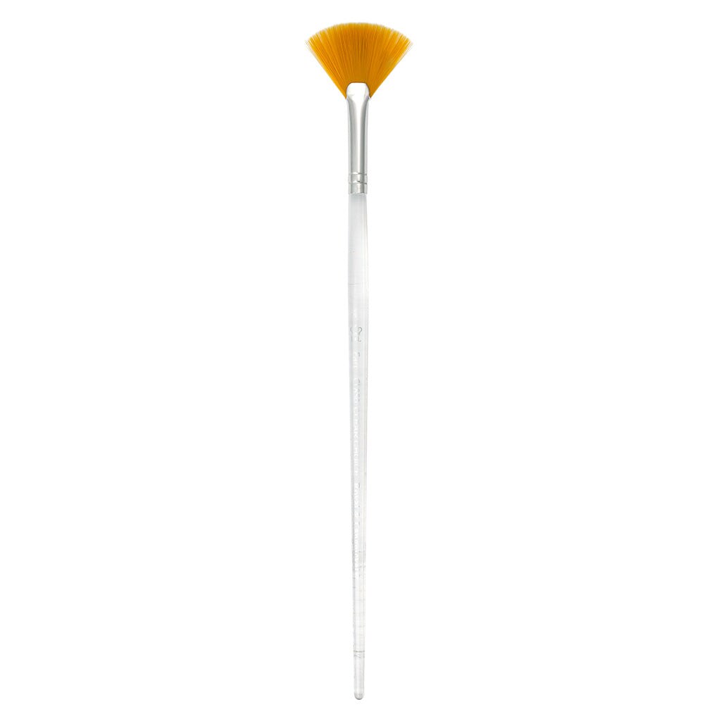 CL850 Series | Clear Choice&#x2122; Golden Taklon Fan Brush